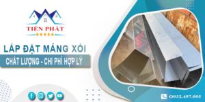 Xưởng gia công và lắp đặt máng xối tại Nha Trang -【Gần đây】