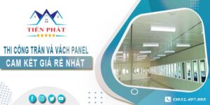 Báo giá thi công trần và vách Panel tại Vũng Tàu -【Giảm 20%】